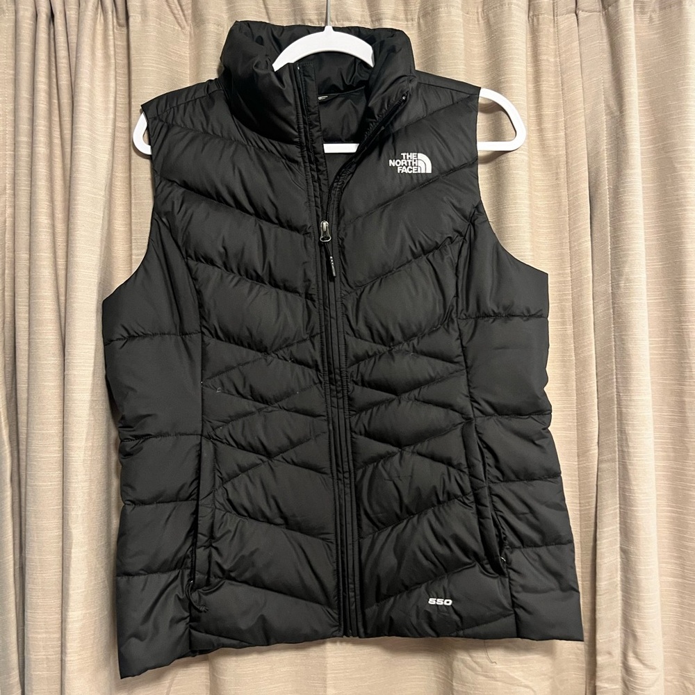 Black North Face Puffer Vest